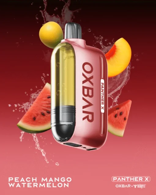 DR VAPES OXBAR Panther X Peach Mango Watermelon 50K Puffs Disposable Vape in UAE