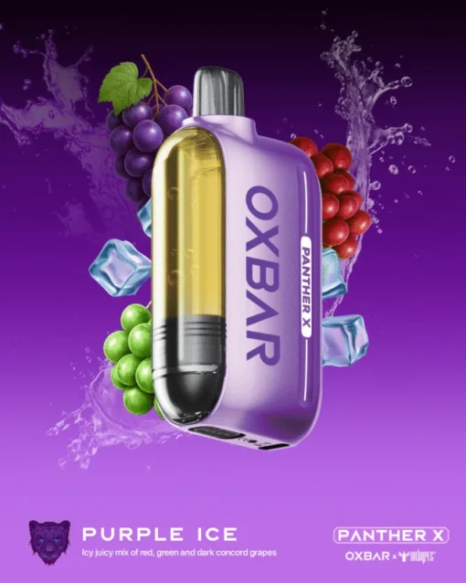 DR VAPES OXBAR Panther X Purple Ice 50K Puffs Disposable Vape in UAE