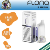 Flonq Max S 8000 Puffs Grape Ice Disposable Vape 2% Nicotine in Dubai UAE