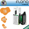 Flonq Max S 8000 Puffs Kiwi Lime Disposable Vape 2% Nicotine in Dubai UAE