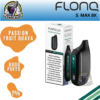 Flonq Max S 8000 Puffs Passion Fruit Guava Disposable Vape 2% Nicotine in Dubai UAE