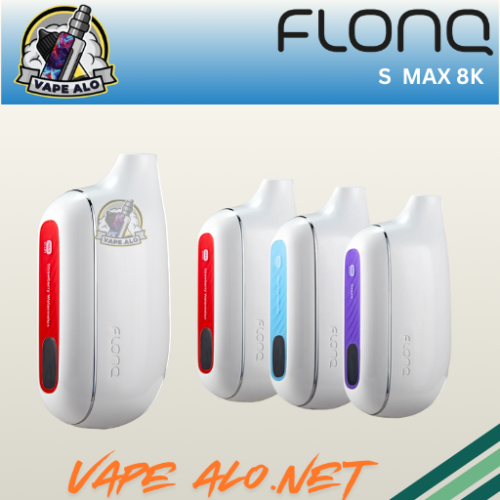 Flonq Max S 8000 Puffs Disposable Vape 2% Nicotine in Dubai UAE