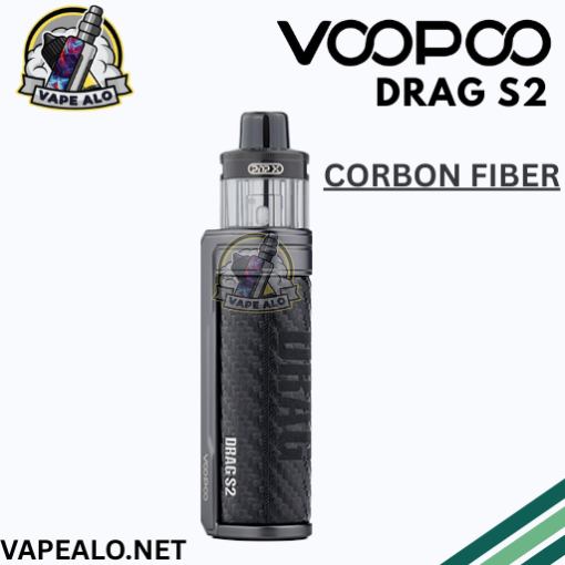 VOOPOO Drag S2 Carbon Fiber Pod Device Dubai UAE
