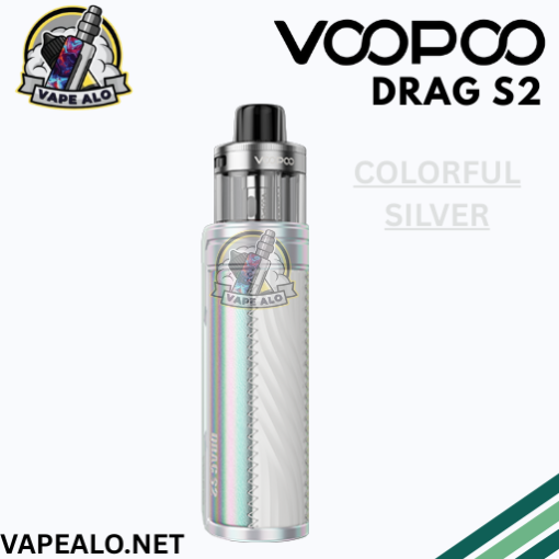 VOOPOO Drag S2 Colorful Silver Pod Device Dubai UAE