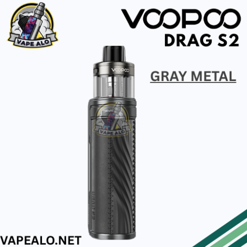 VOOPOO Drag S2 40 Gray Metal Pod Device Dubai UAE