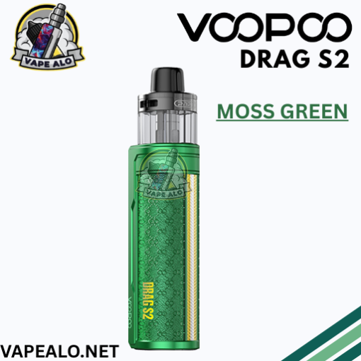 VOOPOO Drag S2 Moss Green Pod Device Dubai UAE