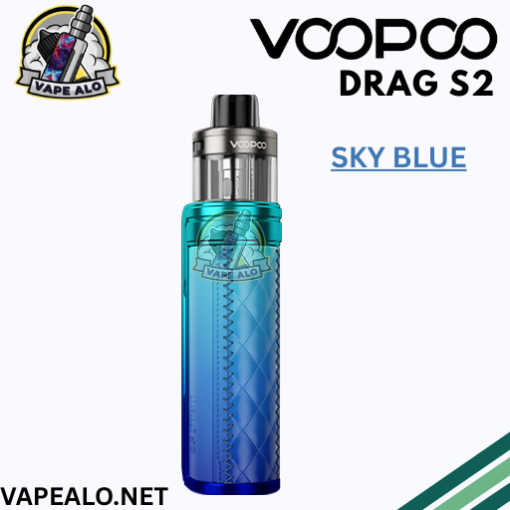 VOOPOO Drag S2 Sky Blue Pod Device Dubai UAE